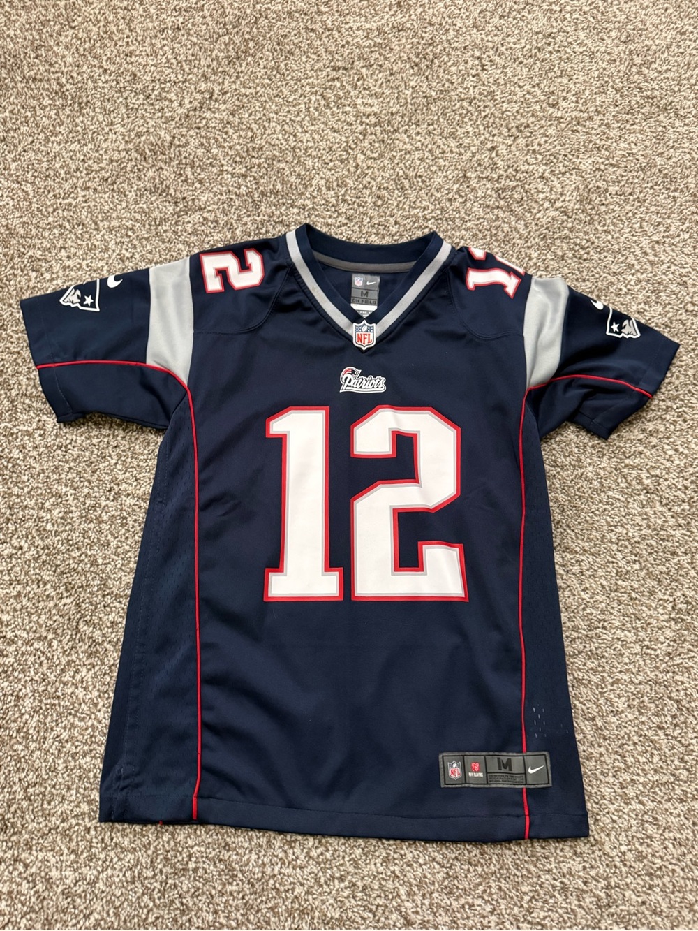 NFL New England Patriots #12 Tom Brady Jersey
